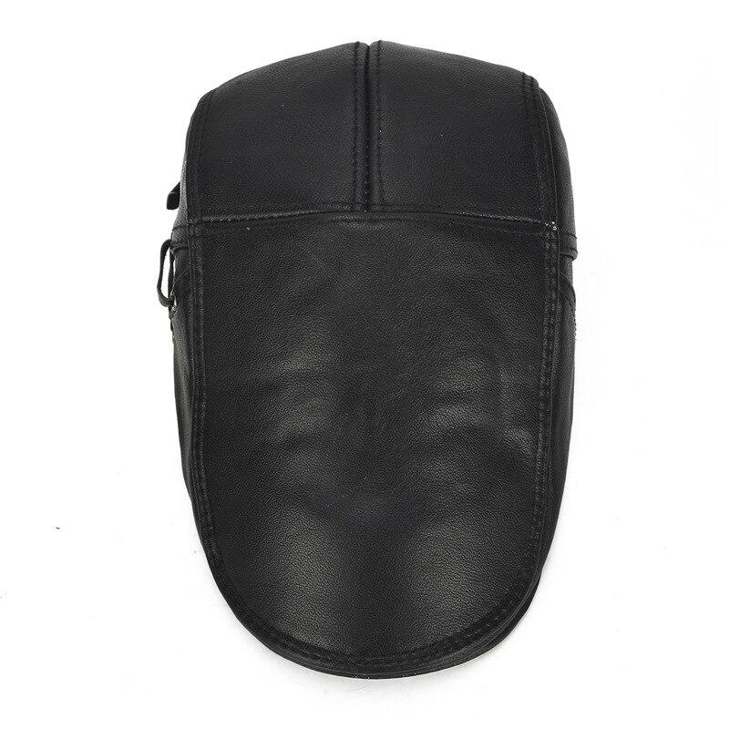 Northwood Твердый берет из натуральной коровьей кожи, шляпа Boina Masculina, плоская кепка, мужской берет, береты, кепка
