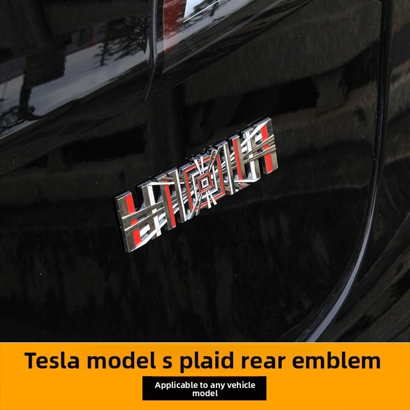 Автомобильная наклейка Горячая 2025 Для Tesla Model 3 Y Juniper Highland S X Высокопроизводительные Аксессуары Металлические Буквы Инструменты Модификация Автомобиля A