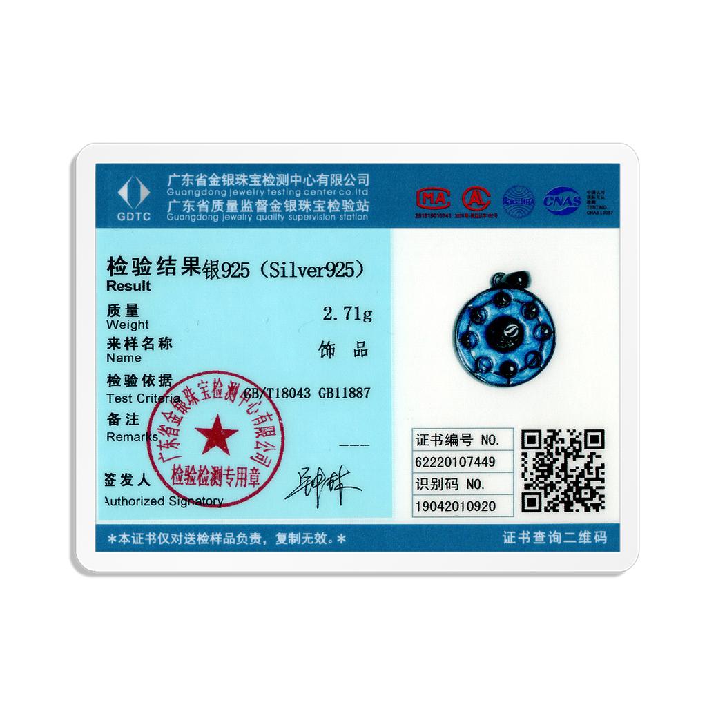 Moon Phase Skull Smiley Pendant Necklaces Jewelry Authentic 925 Sterling Silver for Fashion Women Necklace Jewelry Accessory Moths Skeleton Pendant