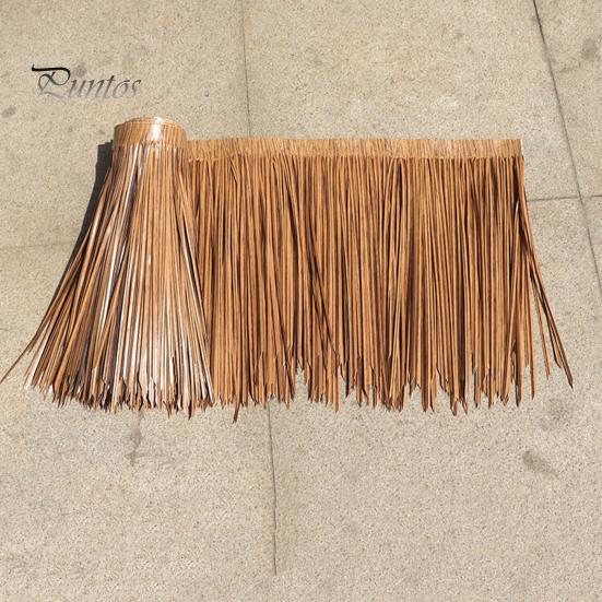 Искусственная соломенная кровельная плитка, реалистичная, прочная, устойчивая к атмосферным воздействиям, огнеупорная отделка, искусственная поддельная соломенная черепица