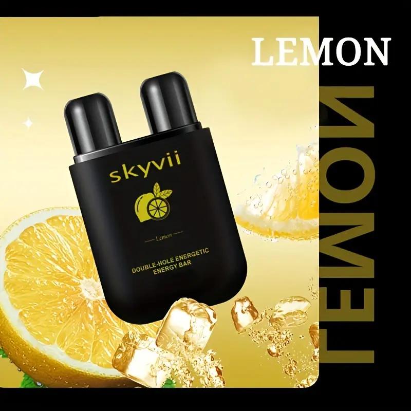 Energizing Aromatherapy Inhaler Stick - Clears Nasal Congestion with Natural Essential Oils - Dual-Nostril Design for On-the-Go Relief