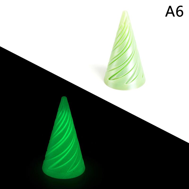 3D Printed Spiral Cone Toy Impossible Pyramid Passthrough Sculpture Pass Through Pyramid Toy Mini Vortex Thread Illusion