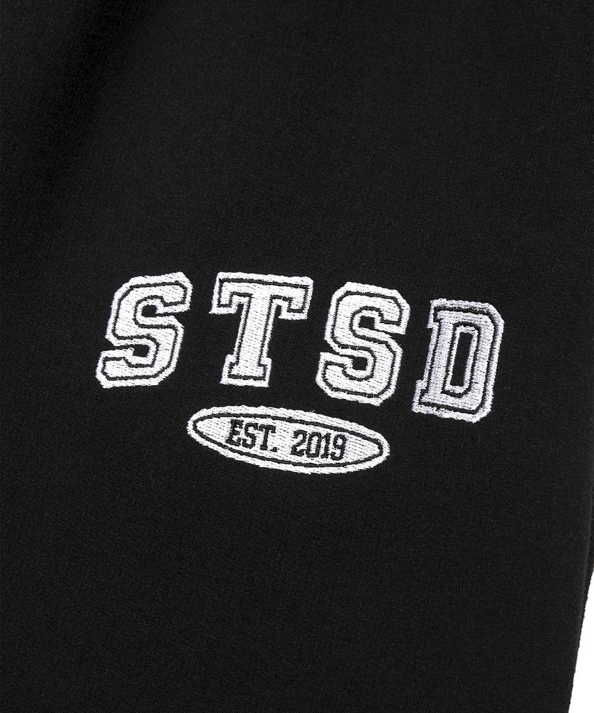 Eseulisseutyudio Штаны-джоггеры с логотипом-аркой Stsd Черные