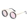 Steampunk Style Sunglasses Men'S Personality Metal Sunscreen Sunglasses Women'S Tide Shades