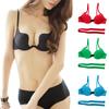 Women Sexy Fashion Front Closure Lace Hollow Racer Back Racerback Push Up Bra