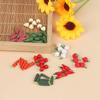 10Pcs/Set 1:12 Dollhouse Fruit Vegetables Carrot Tomato Radish Kitchen Decor Toy
