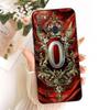 For ITEL S16 Case Cover Luxury A-Z Letters Fashion Crown 2D Painted Silicone Bumper For ITEL Vision 1 Pro Phone Casing