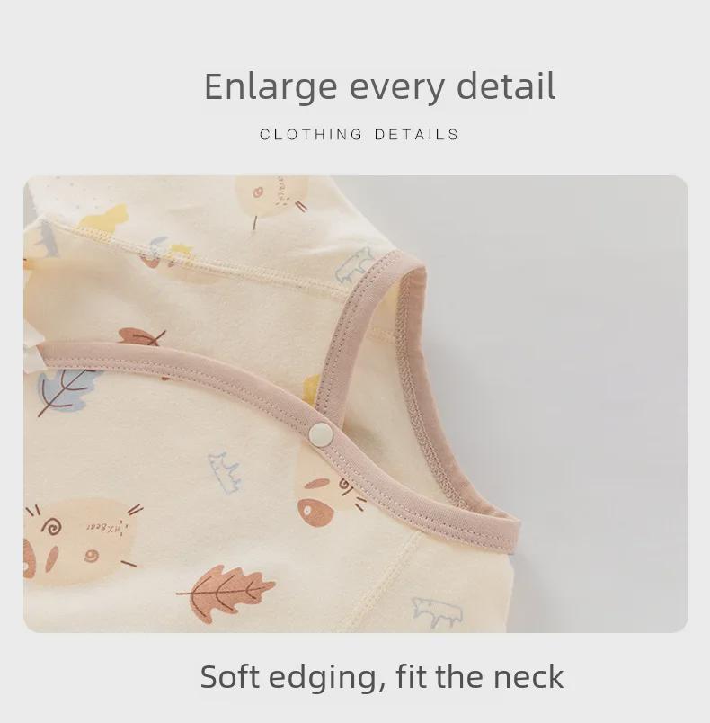 Боди для новорожденных из хлопка с длинными рукавами