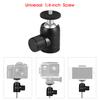 Tripod Ball Head 360 Degree Swivel Compatible with DSLR Camera Tripod Selfie Stick Monopod