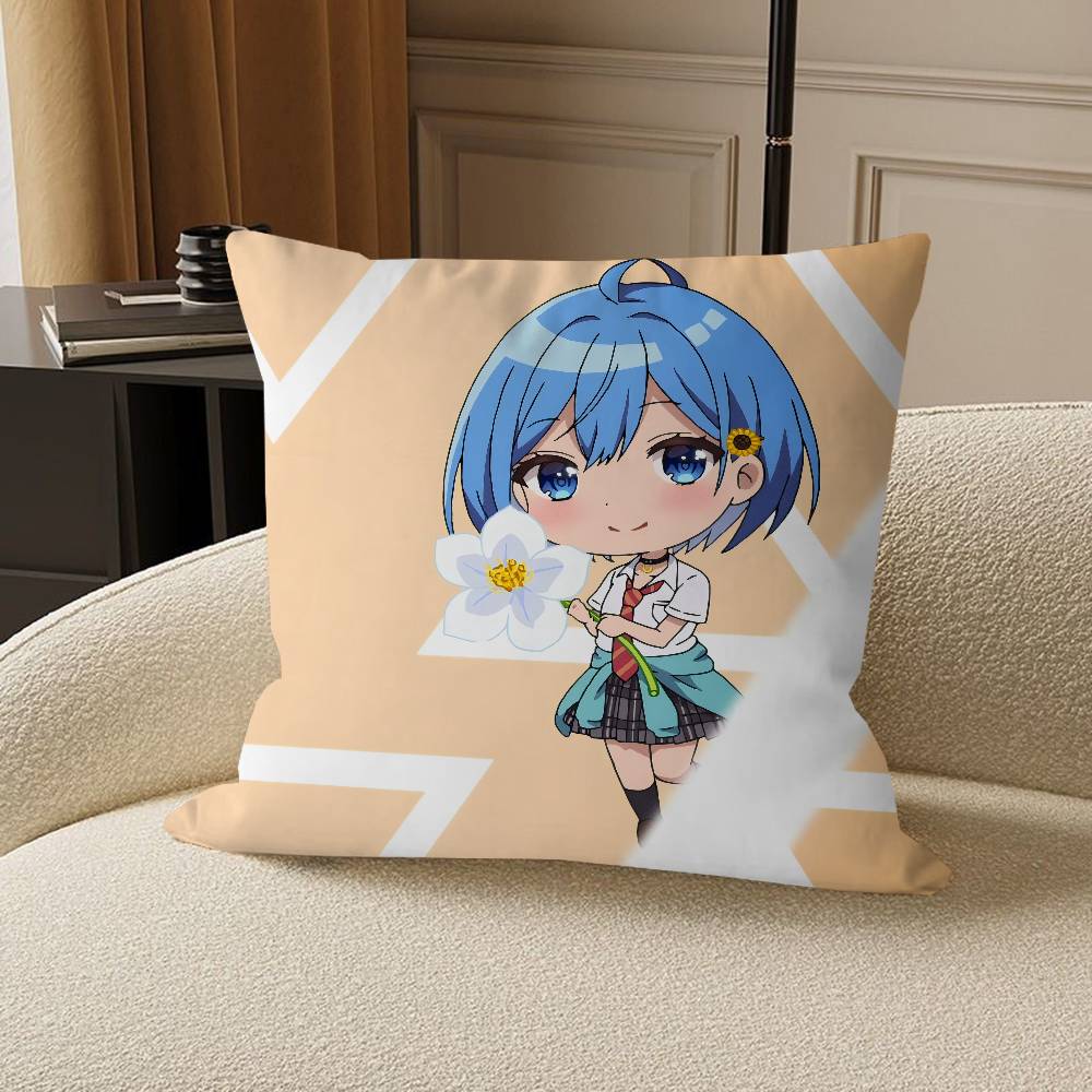 Anime Can A Boy-Girl Friendship Survive Stitch Lucky Dragon Pillow Cover Sofa Cushion Cover Home Room Decoration Children Gift