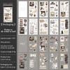 18 Sheets Cartoon PET Sticker Book Diy Diary Decoration Plant Flower Butterfly INS Album Scrapbooking Stickers Kawaii Stationery