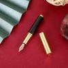 Sandalwood Fountain Pen Metal Brass Gel Pen Fashion Pocket Pen  School Supplies