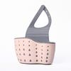 Sink Shelf Soap Sponge Drain Rack Silicone Storage Basket Bag Faucet Holder Adjustable Bathroom Hold