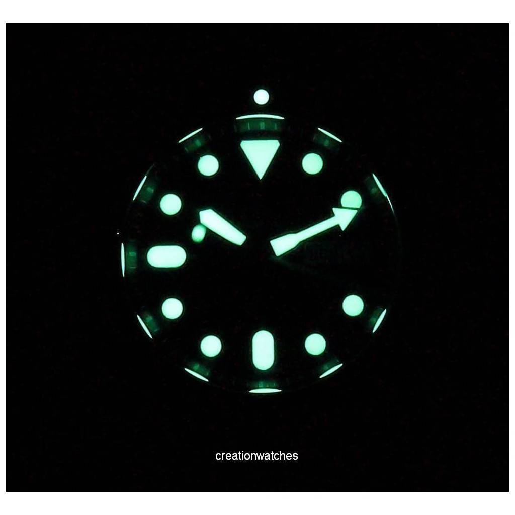 RATIO FreeDiver Автоматические мужские часы RTA100 200M с черным циферблатом и сапфировым стеклом из нержавеющей стали