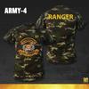 Футболка Army Ranger Tiger Carry Sword с принтом «Армейский солдат Таиланда», круглая шея, короткий рукав, быстросохнущая форма для мужчин и женщин, унисекс