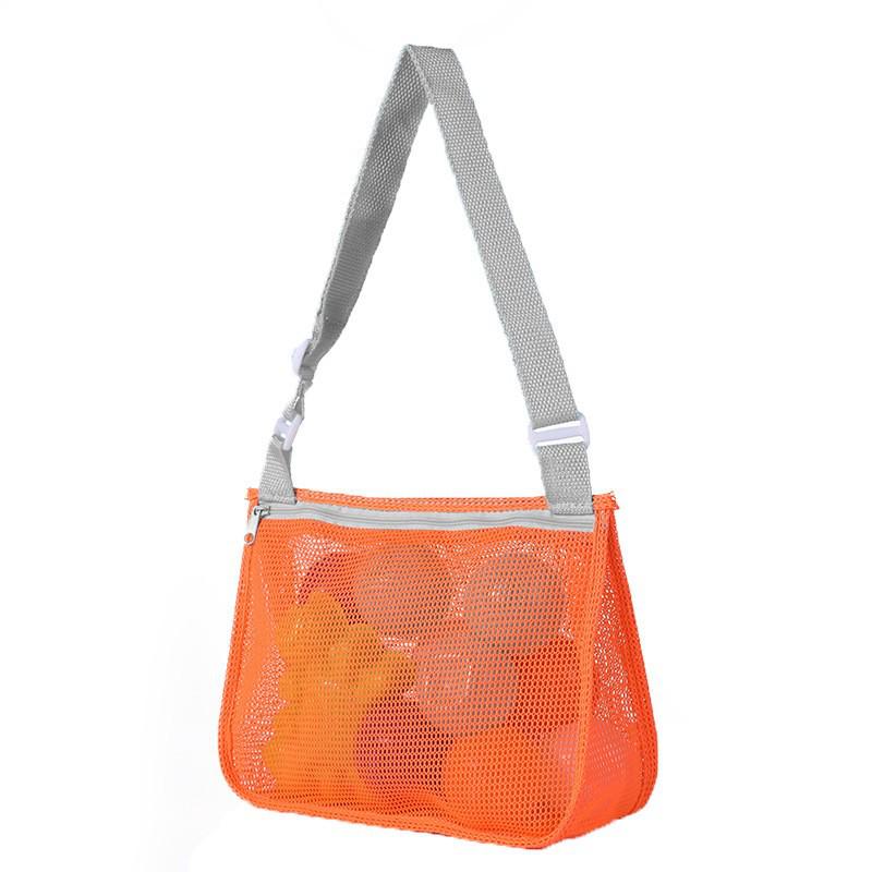 Kids' Travel Beach Toy Mesh Storage Shoulder Bag
