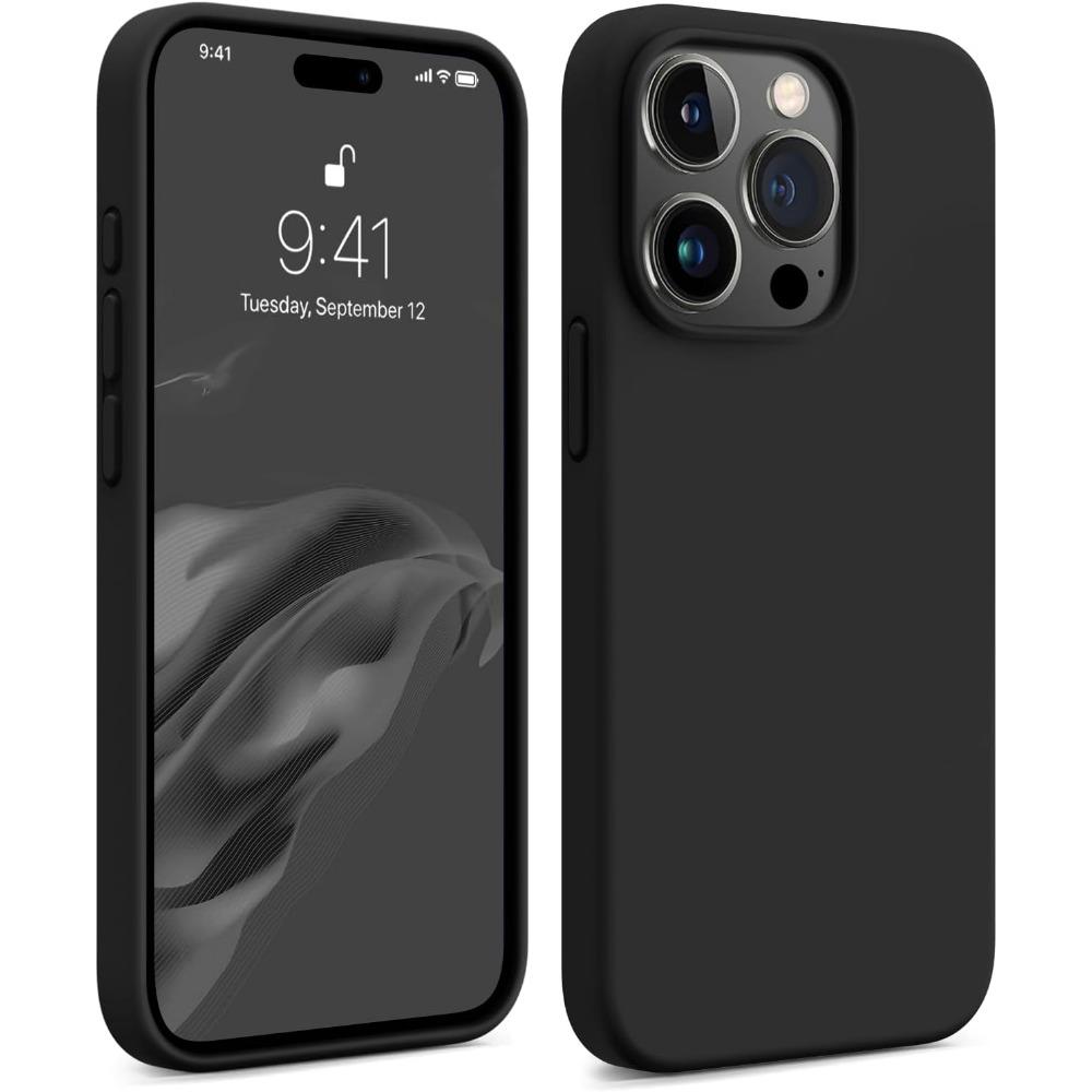 Модный жидкий силиконовый чехол для Apple iPhone 16 Pro Max 15 14 13 12 11 Full Soft Armor противоударный защитный чехол