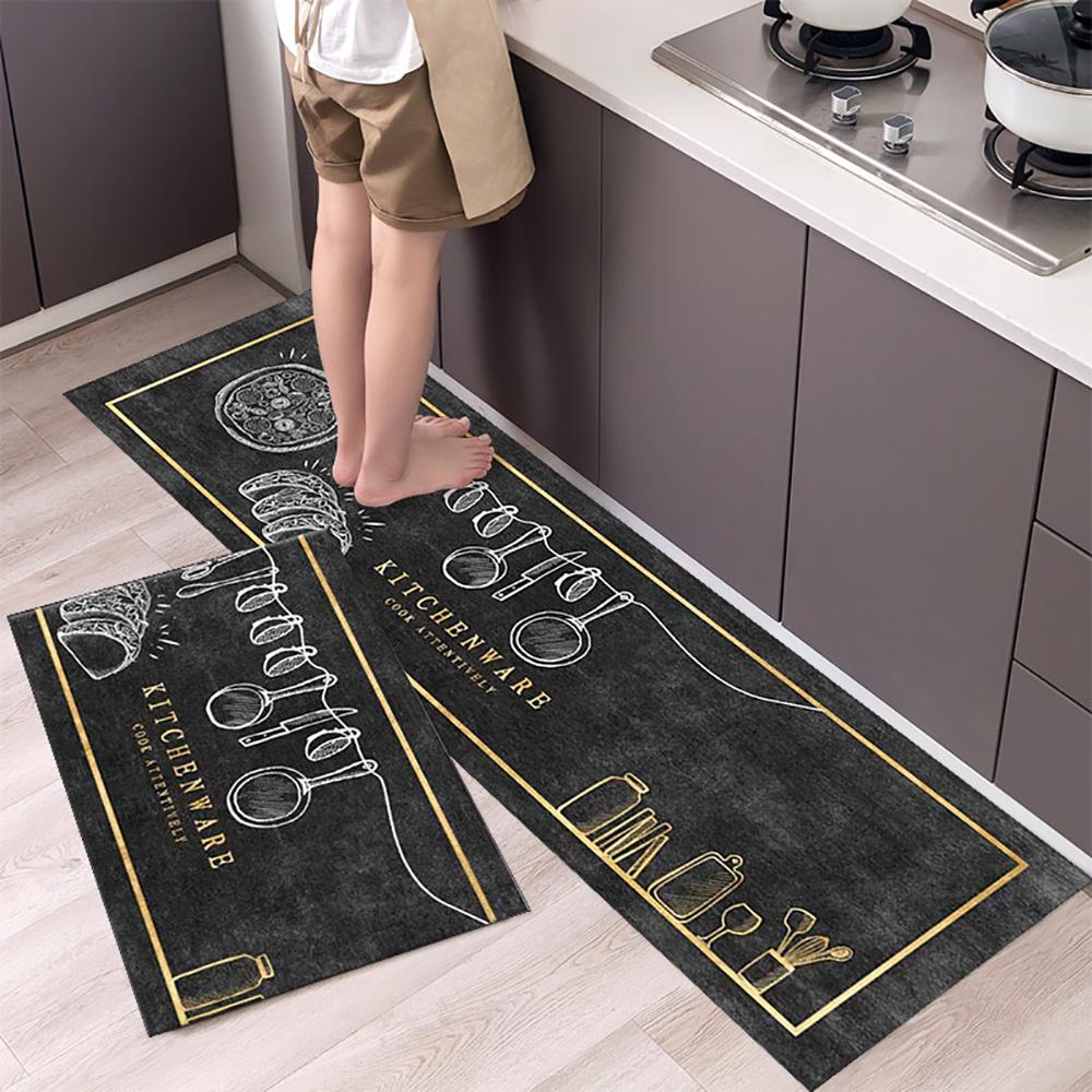 33 Colors Diatomaceous Earth Kitchen Floor Mat Bedroom Living Room Long Bedside Area Rug Hallway Soft Washable Carpet Anti Slip Entrance Doormat