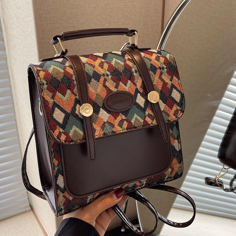 Высококачественный нишевый рюкзак для женщин, новая модная сумка через плечо для женщин, модная универсальная модная сумка на одно плечо