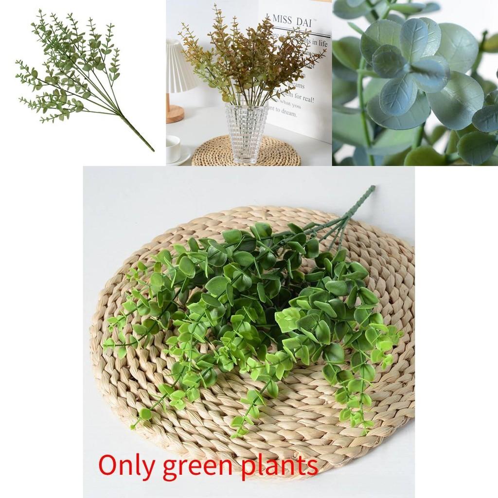 Eucalyptus Robusta Smith Greenery Artificial Plant For Home Decor And Photography Props