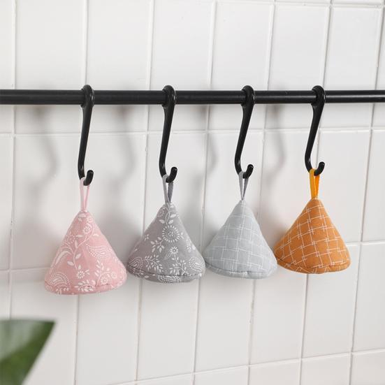 1Pc Triangle Pot Hat Non-Slip Stove Handle Mitt for Cast Iron Skillet Hanging Iron