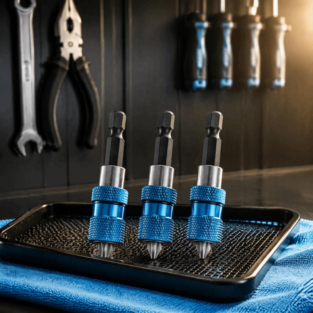 3PCS / 1PCS 1/4 Inch Hex Shank Screwdriver Bit Holder Hex Shank Bit Extension Drywall Installation