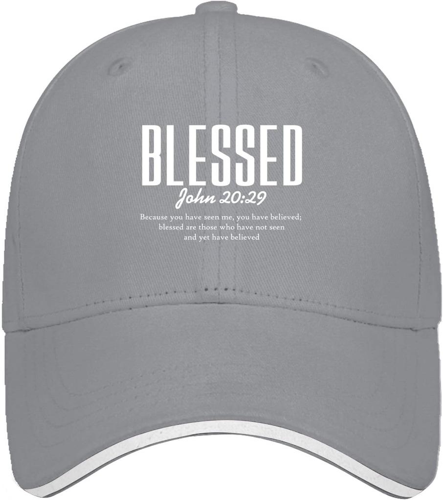 Blessed John 2029 Baseball Cap Polyester Adjustable Casual Summer Sun Hat Unisex