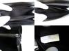 Оригинальный кошелек-портмоне BOTTEGA VENETA Intrecciato из черной кожи с круговой молнией #b278  Восстановлен продавцом