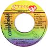 7inch Record BOBBY CRYSTAL - I Don't Want To Know NONE Stone Love Musi 1995 Jamaica Reggae, Ska & Dub Used