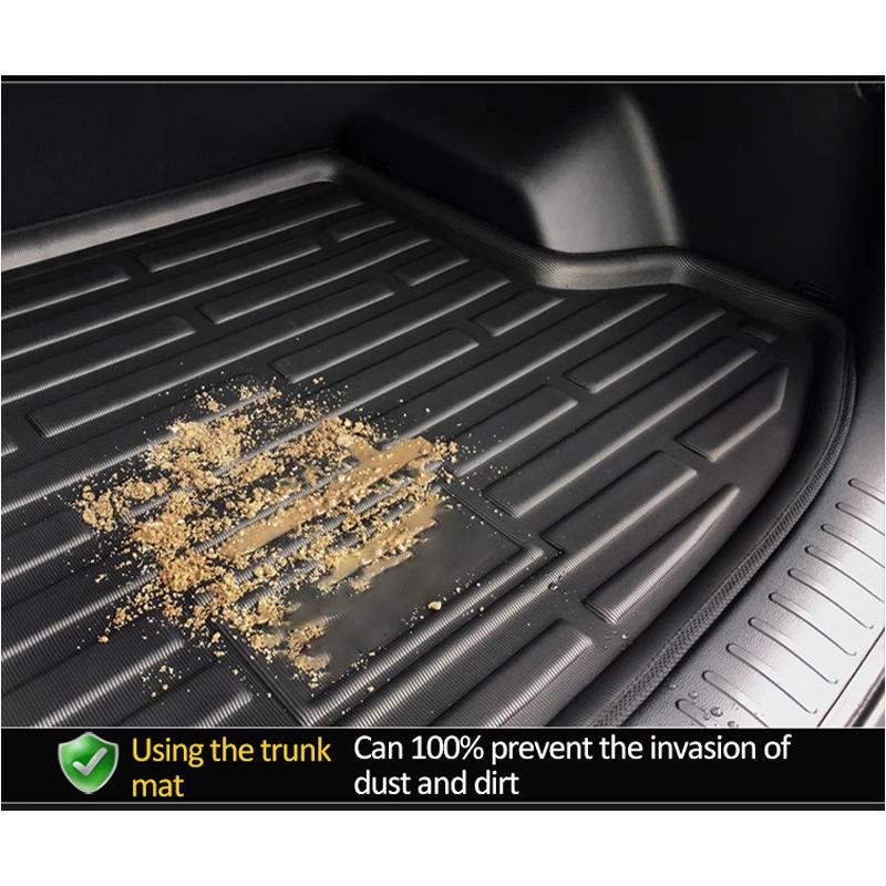 For Toyota Prius XW20 XW30 20 30 2004~2015 Car Rear Trunk Mats Waterproof Pads Storage EVA Boot Covers Auto Interior Accessories