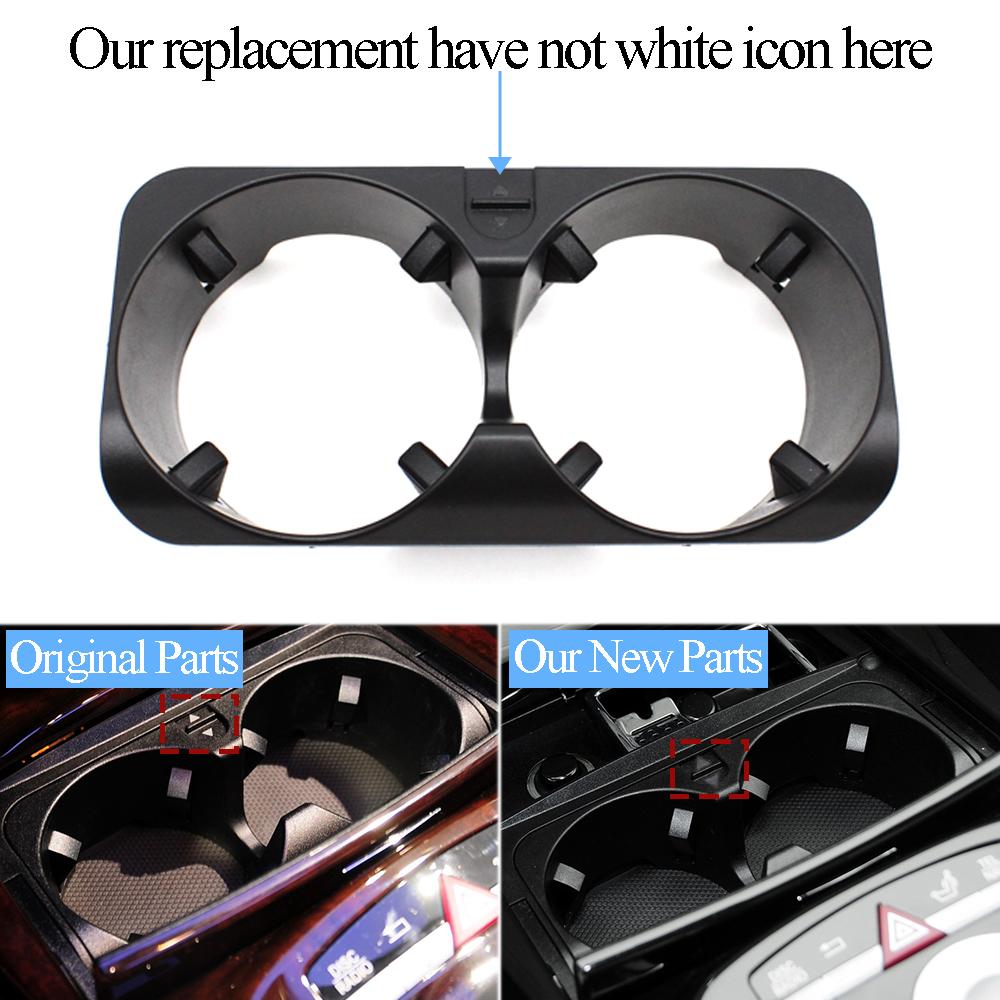 Центральная консоль автомобиля, держатель для стаканов с водой, крышка, панель для Mercedes Benz S Class W221 S300 S350 S400 S500 2009-2013