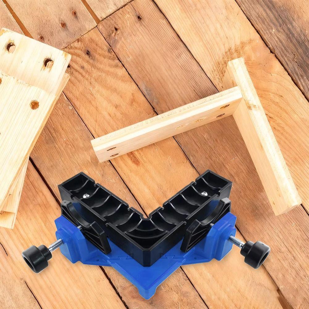 90 Degree Right-Angle Clamp Right Angle Quick Release Woodworking Clamp Tightening Operations Square Clamp Corner Clamp