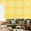 Hippie Background Wallpaper Gold and White for Living Room and Bedroom 50x1000