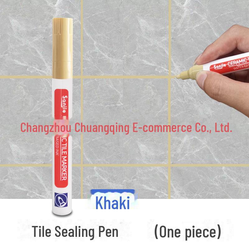 Карандаш для ремонта зазоров между плитками: Устойчивое к плесени, водонепроницаемое и дезинфицирующее средство для кухни, ванной комнаты, стен и пола.