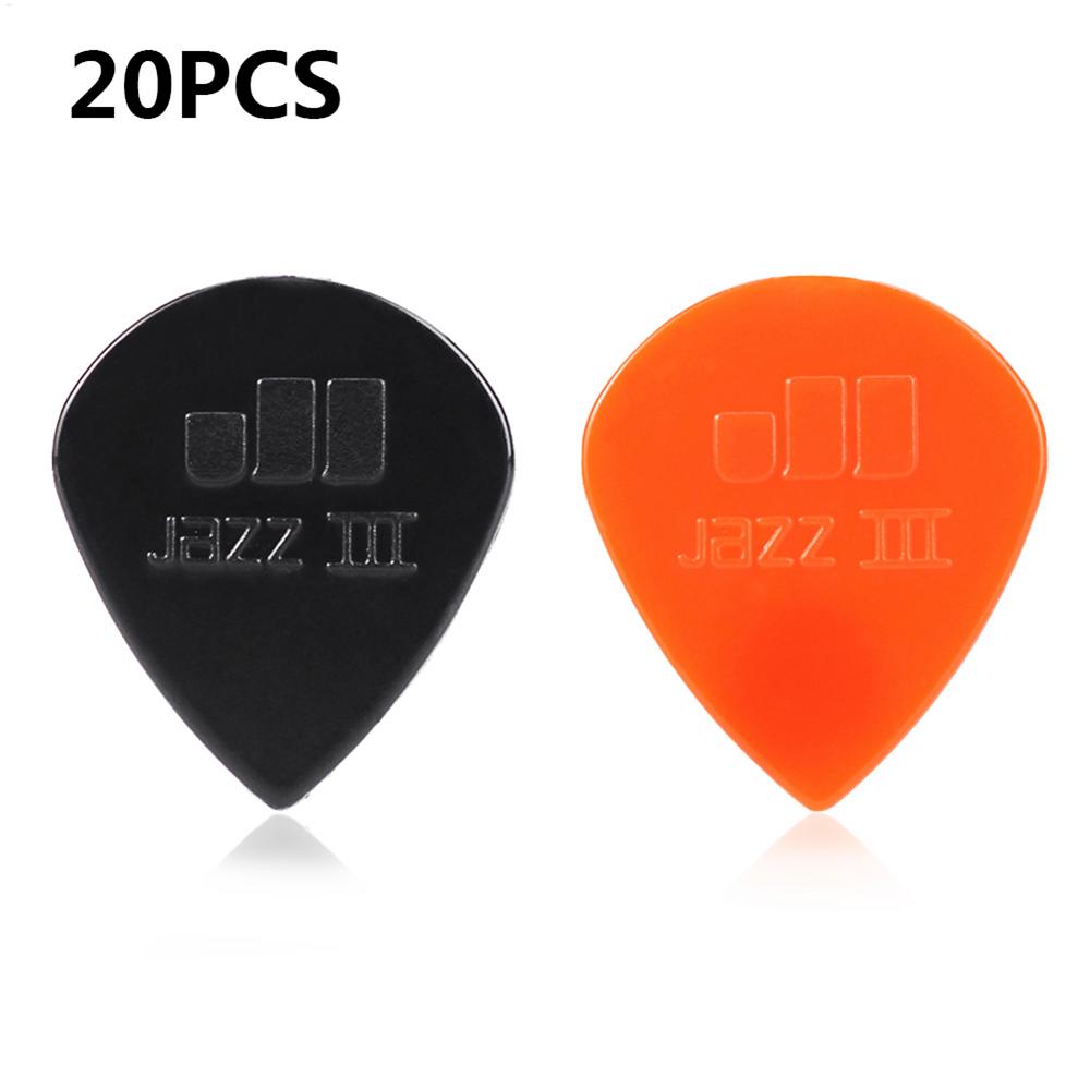 20 шт. Медиаторы для гитары Tortex Jazz III XL Медиатор Плектр Медиатор Аксессуары для гитары Цветные Гитарные нейлоновые медиаторы