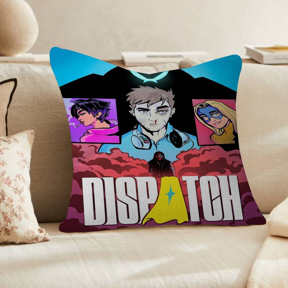 Cool Hot Visual Novel Game DDispatchES pillow cover sofa cushion cover home room decoration children gift