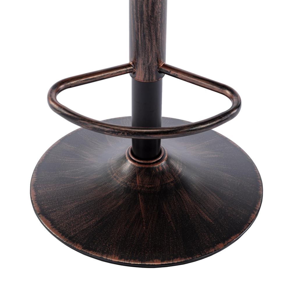 The modern bar stool set consists of two adjustable footstools, suitable for kitchens and dining rooms