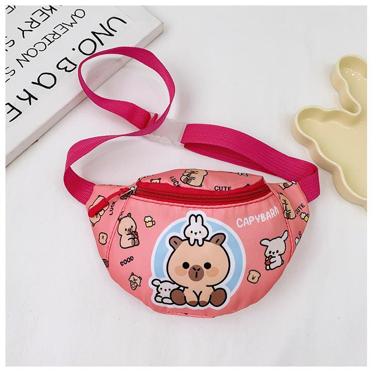 Детская легкая нейлоновая поясная сумка для детского сада, приключений на открытом воздухе и повседневных милых нарядов