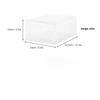 Thickened Drawer Case Plastic Shoe Boxes Transparent Plastic Shoes Case Stackable Box Shoe Organizer Shoebox
