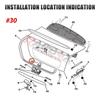 8726.V7 6554.V5 Rear Trunk Boot Tailgate Release Switch Handle Micro Switch for Citroen C4 Picasso Grand 2006-2013 8726V7 6554V5