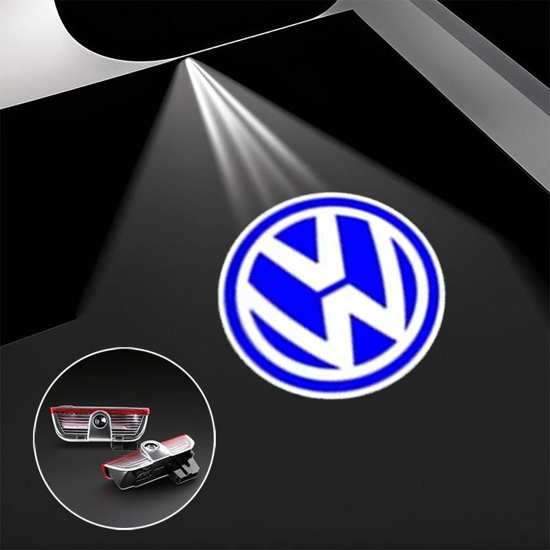 Для VOLKSWAGEN Светодиодные HD Логотипы на Дверь Автомобиля Приветственные Световые Проекторы Аксессуары Для VW GTI Scirocco Polo Golf Passat Tiguan Arteon
