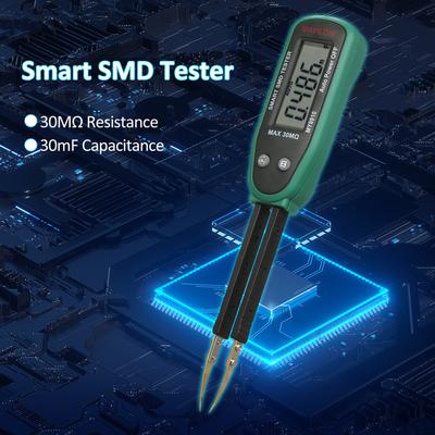 MAYILON MY8910 Smart SMD тестер, тестовые зажимы, пинцет, резистор, конденсатор, ручка-тип, сопротивление 30 м Ом