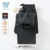JEANSWEST LIFE Мужские повседневные брюки прямого кроя на флисовой подкладке