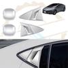 DodoxDIY Applicable New Prius 60 Series Accessories Vent Panel Cover Garnish Dress Up Custom Interior Parts Satin Silver