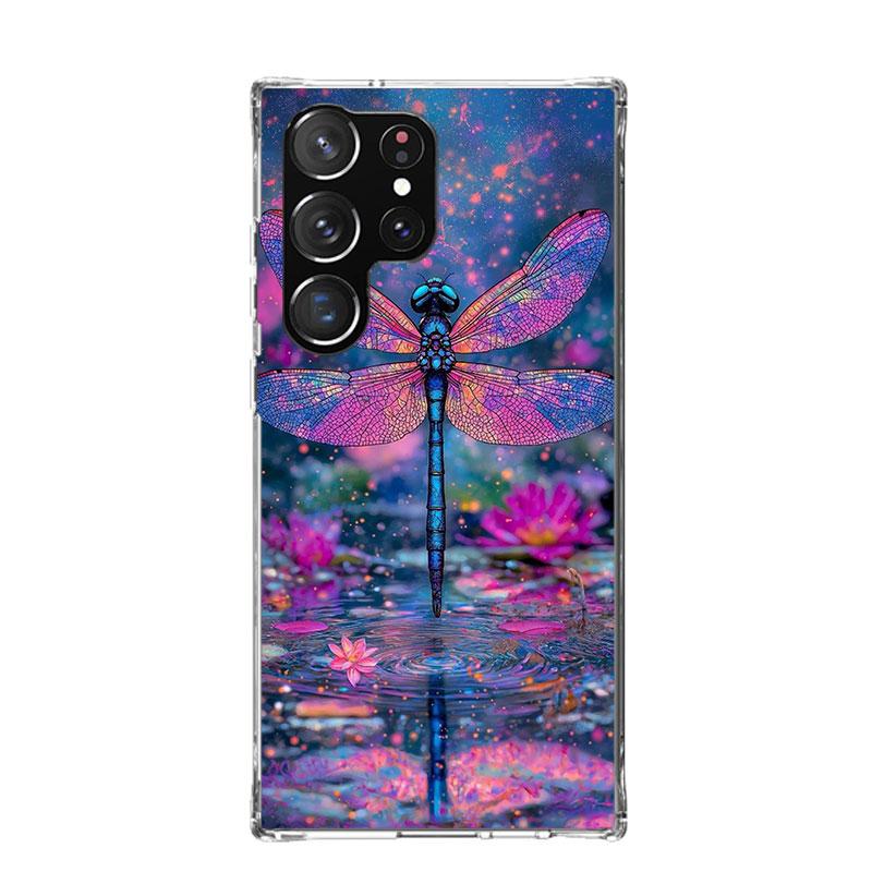Beautiful Dragonfly Enthusiasts Phone Case For Samsung Galaxy S26 S25 Edge S24 S23 FE S22 Ultra S21 Plus S20 + Fundas Cover Coqu