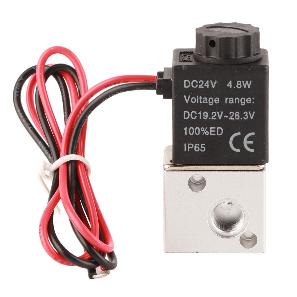 3V1-06 3-ходовой 2-позиционный 1/8" Пневматический электромагнитный клапан нормально закрытый( 12V)