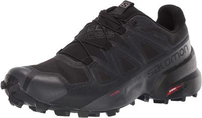 Мужские кроссовки для трейлраннинга Salomon SPEEDCROSS 5 GORE-TEX, Черный/Черный/Фантом, Размер 31,0 см