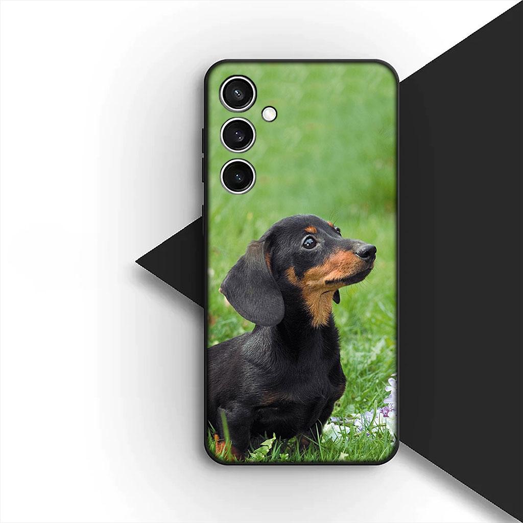 Yorkshire Terrier Yorkie Dachshund Dog Phone Cover Case for OPPO A18 A16 A80 A40 A17 A15 A38 A78 A79 A54 A57 A58 A60 4G 5G