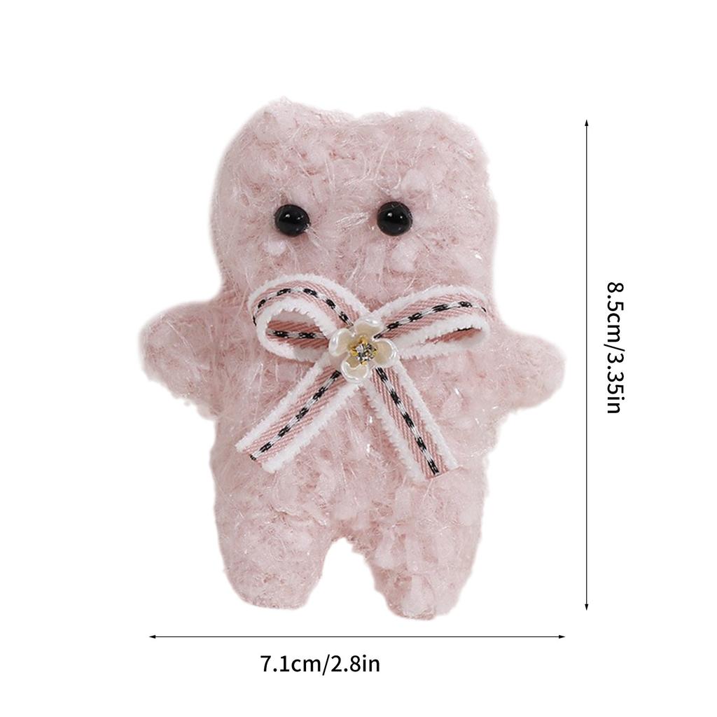 Милая мультяшная брошь-мишка Аксессуары для детской одежды и сумок Очаровательный DIY-аксессуар для сумок, одежды и носков