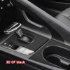 Car Interior Sticker Gear Box Protective Film For Hyundai Elantra CN7 - Car Gear Panel Sticker Carbon Fiber Black